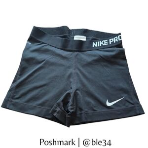 *SALE* NIKE Pro Athletic Spanx Training Black Shorts